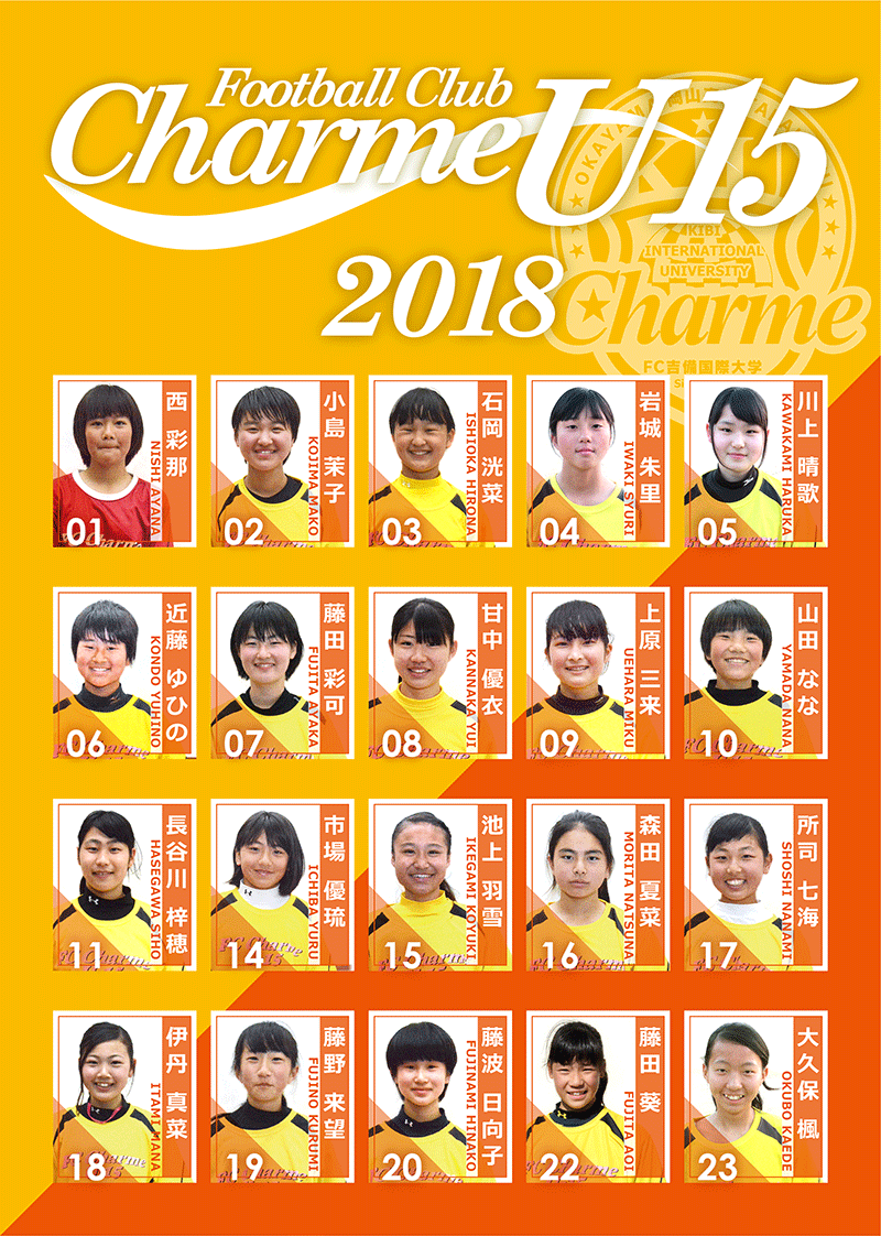 U-15メンバー